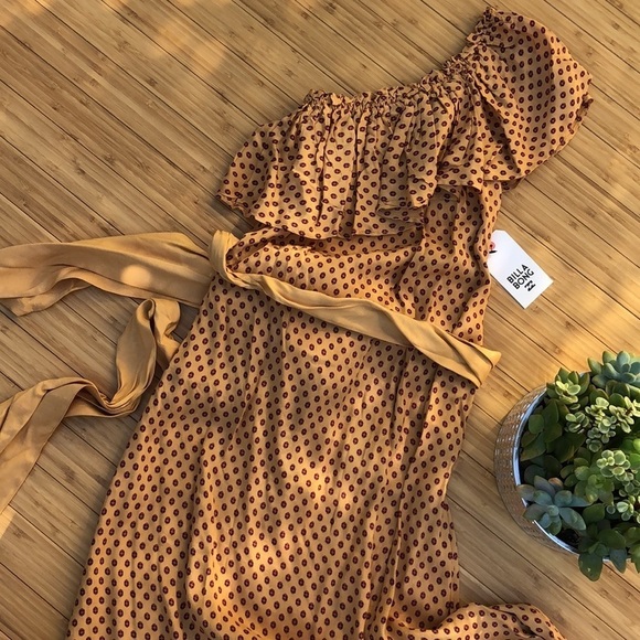 🔸BILLABONG SASH AROUND MIDI DRESS - Picture 8 of 11